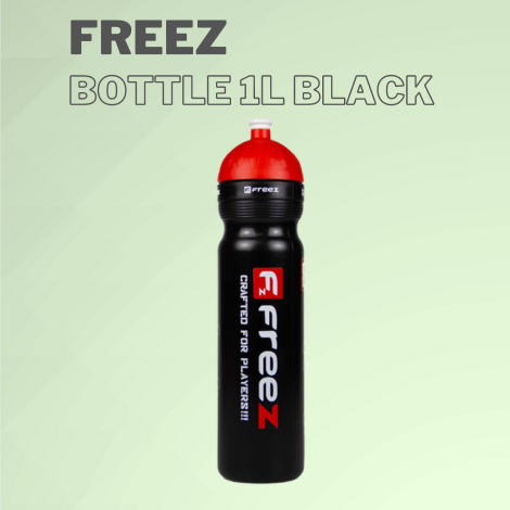 sportovní lahev FREEZ BOTTLE BLACK 1l