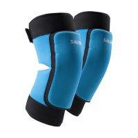 Brankářské florbalové chrániče kolen SALMING Core Knee Pads Cyan Blue XL