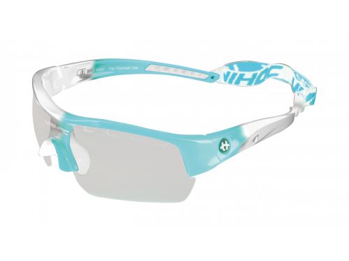 UNIHOC PROTECTION EYEWEAR Victory turquoise/white Kids  - Ochranné brýle