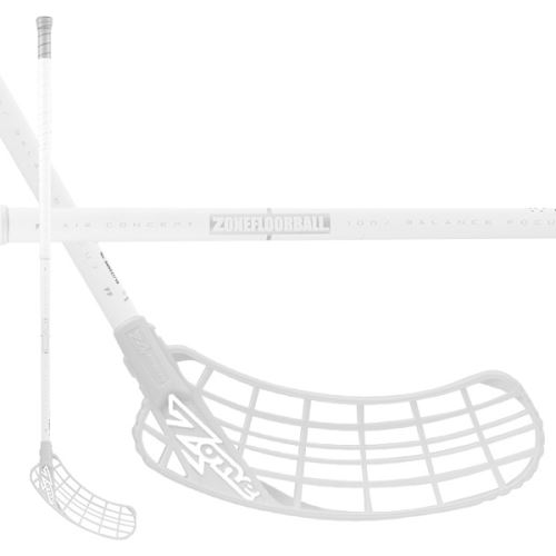 ZONE ZUPER AIR SL CURVE 2.0° 27 twhite/silver