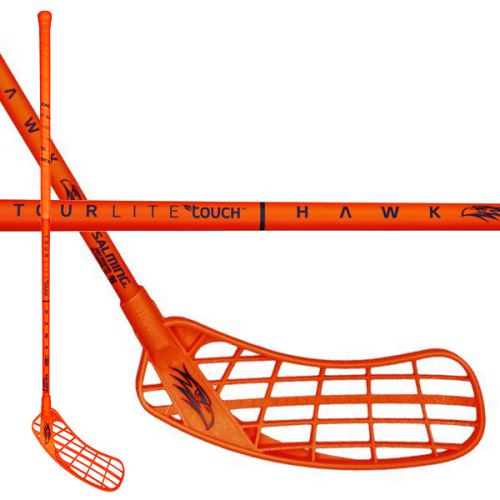 SALMING Hawk Tourlite Touch Orange 100 (111cm) Left - florbalová hůl