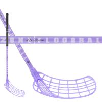 Florbalová hokejka Zone ZUPER AIR JR 35 black/purple (TS) 70cm R-23