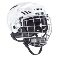 Hokejová helma CCM FITLITE 40 Combo SR white - XS