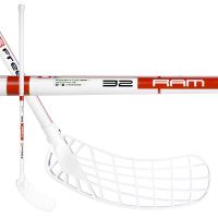 Florbalová hokejka FREEZ RAM 32 white-red 85 round MB L