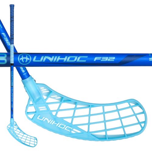 UNIHOC EPIC 32 blue 87cm - florbalová hůl