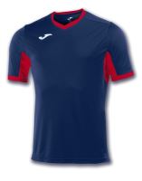 JOMA T-SHIRT CHAMPION IV NAVY-RED S/S