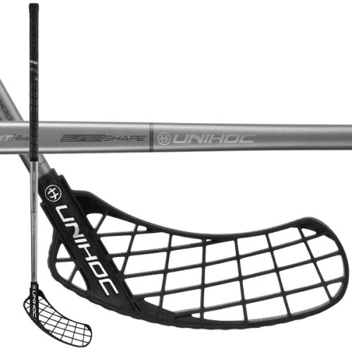 UNIHOC SONIC Hockey 26 black/graphite 100cm L - florbalová hůl
