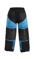 Brankářské florbalové kalhoty EXEL TORNADO GOALIE PANTS black/blue XS