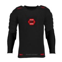 Brankářská florbalová vesta ZONE GOALIE T-SHIRT PRO longsleeve black/red M/L