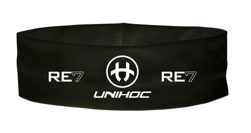 UNIHOC "RE7" mid headband black - Čelenky