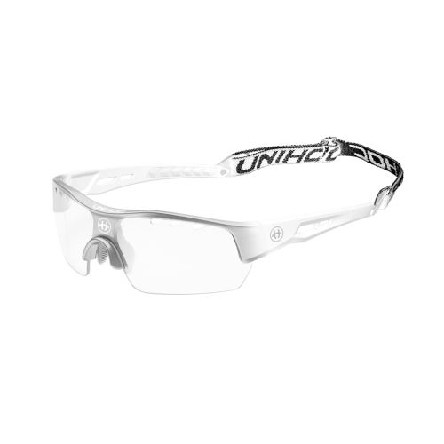 UNIHOC EYEWEAR VICTORY senior silver/white - Ochranné brýle