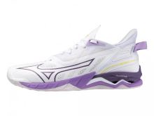 Mizuno WAVE MIRAGE 5 / White/Patrician Purple/Quince Velikost boty: 42.0/8.0