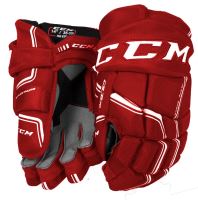 Hokejové rukavice CCM QUICKLITE 270 red/white senior - 14"