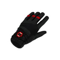 Brankářské florbalové rukavice  ZONE GOALIE GLOVES PRO black/red M-L