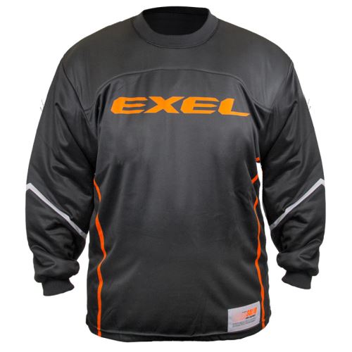 EXEL S100 GOALIE JERSEY black/orange L - Brankářský dres