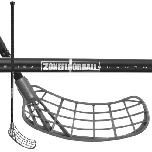 ZONE MAKER AIR SL 26 PC black/silver 100cm L - florbalová hůl