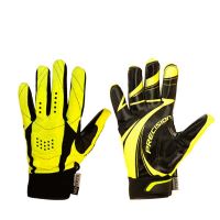Brankářské florbalové rukavice  PRECISION GOALIE GLOVES black/yellow senior S