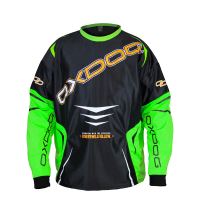 OXDOG GATE GOALIE SHIRT black/green 150/160 - Brankářský dres