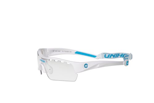 UNIHOC EYEWEAR VICTORY junior white/blue - Ochranné brýle