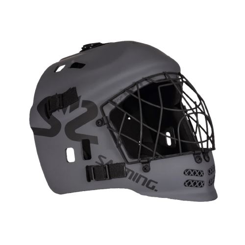 SALMING Core Helmet JR Dark Grey - Brankářské masky