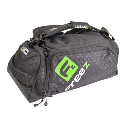 FREEZ Z-180 PLAYER BAG BLACK/GREEN - Sportovní taška