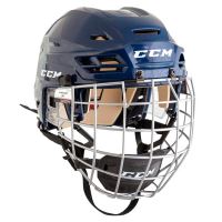Hokejová helma CCM TACKS 110 Combo SR navy - L