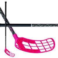 Florbalová hokejka SALMING Quest1 Ultralite F27 Black/Pink 100 (111 L)