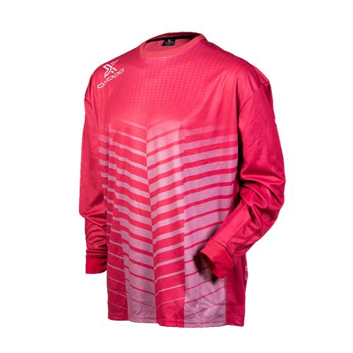 Brankářský florbalový dres OXDOG XGUARD GOALIE SHIRT Bleached Red, no padding