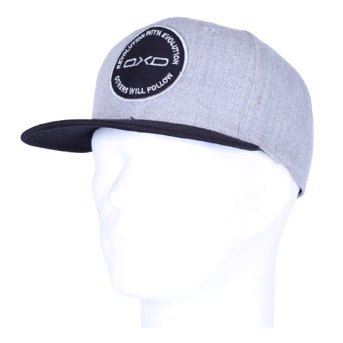 OXDOG PATCH FLAT CAP grey - Kšiltovky a čepice
