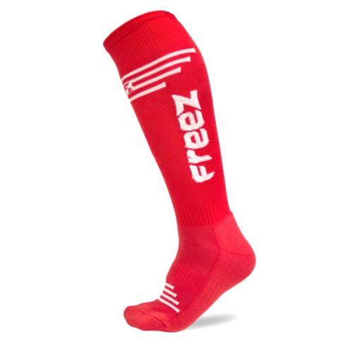 FREEZ QUEEN-2 LONG SOCKS RED  32-34 - Stulpny a ponožky