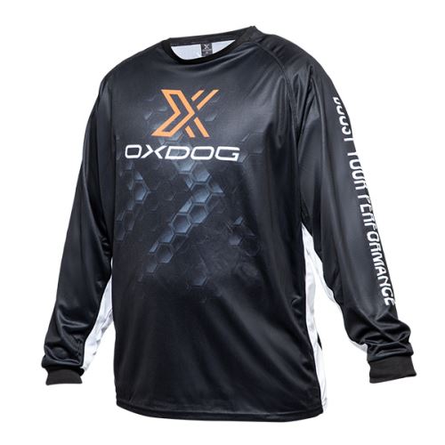 OXDOG XGUARD GOALIE SHIRT Black, no padding  M - Brankářský dres