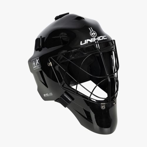 Unihoc Goalie Mask Unihoc ALPHA PRIME EVOLAB black cage