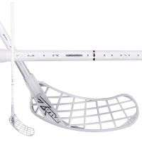 Florbalová hokejka ZONE MONSTR AIRLIGHT 27 white/silver 100cm