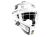 Brankářská florbalová maska UNIHOC GOALIE HELMET Inferno 44 white Senior