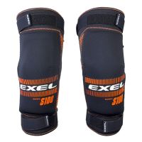 EXEL S100 KNEE GUARD senior black/orange XL - Chrániče a vesty