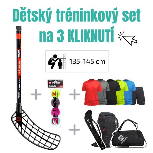 dětský tréninkový set FREEZ PRO 140cm (výška hráče 135-145cm)