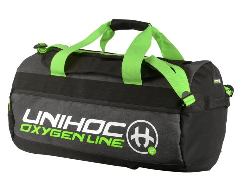 Unihoc Gearbag Oxygen line medium black 40 L - Sportovní taška