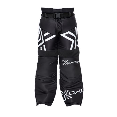 OXDOG XGUARD GOALIE PANTS JR black/white  110/120 - Brankářské kalhoty