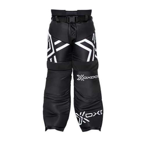 Brankářské florbalové kalhoty OXDOG XGUARD GOALIE PANTS JR black/white