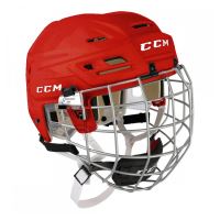 Hokejová helma CCM TACKS 110 Combo SR red - M