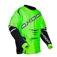 Brankářský florbalový dres OXDOG GATE GOALIE SHIRT green/black  XS