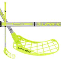 Florbalová hokejka UNIHOC EPIC Composite 32 neon yellow/silver 87cm