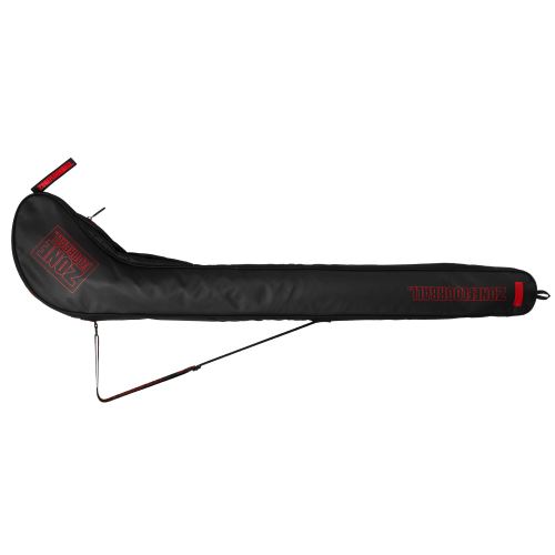 ZONE Stick cover BRILLIANT senior 92-104cm black/red - florbalový stickbag