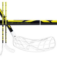 Florbalová hokejka EXEL E-LIGHT 2.9 black/yellow ROUND 95 SB X-BLADE R