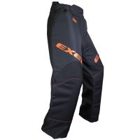 Brankářské florbalové kalhoty EXEL S60 GOALIE PANT black/orange 150