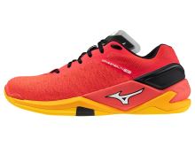 Mizuno WAVE STEALTH NEO / Radiant Red/White/Carrot Curl 51.0/15.0