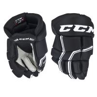 Hokejové rukavice CCM QUICKLITE 250 black/white senior - 14"