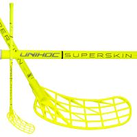 Florbalová hokejka UNIHOC UNILITE SUPERSKIN 30 neon yellow