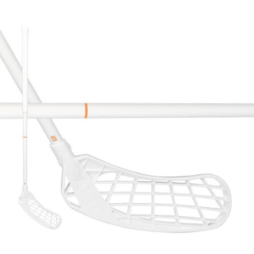 SALMING Midlite Q2 F35 JR White/Nectarine