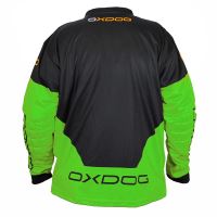 OXDOG VAPOR GOALIE SHIRT black/green M - Brankářský dres